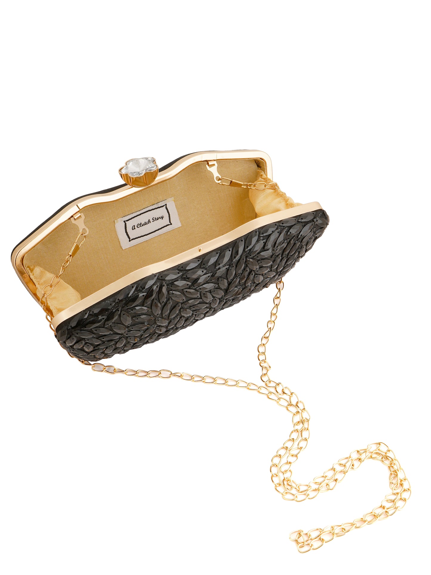 Black Agate Clutch (with minor imperfections)