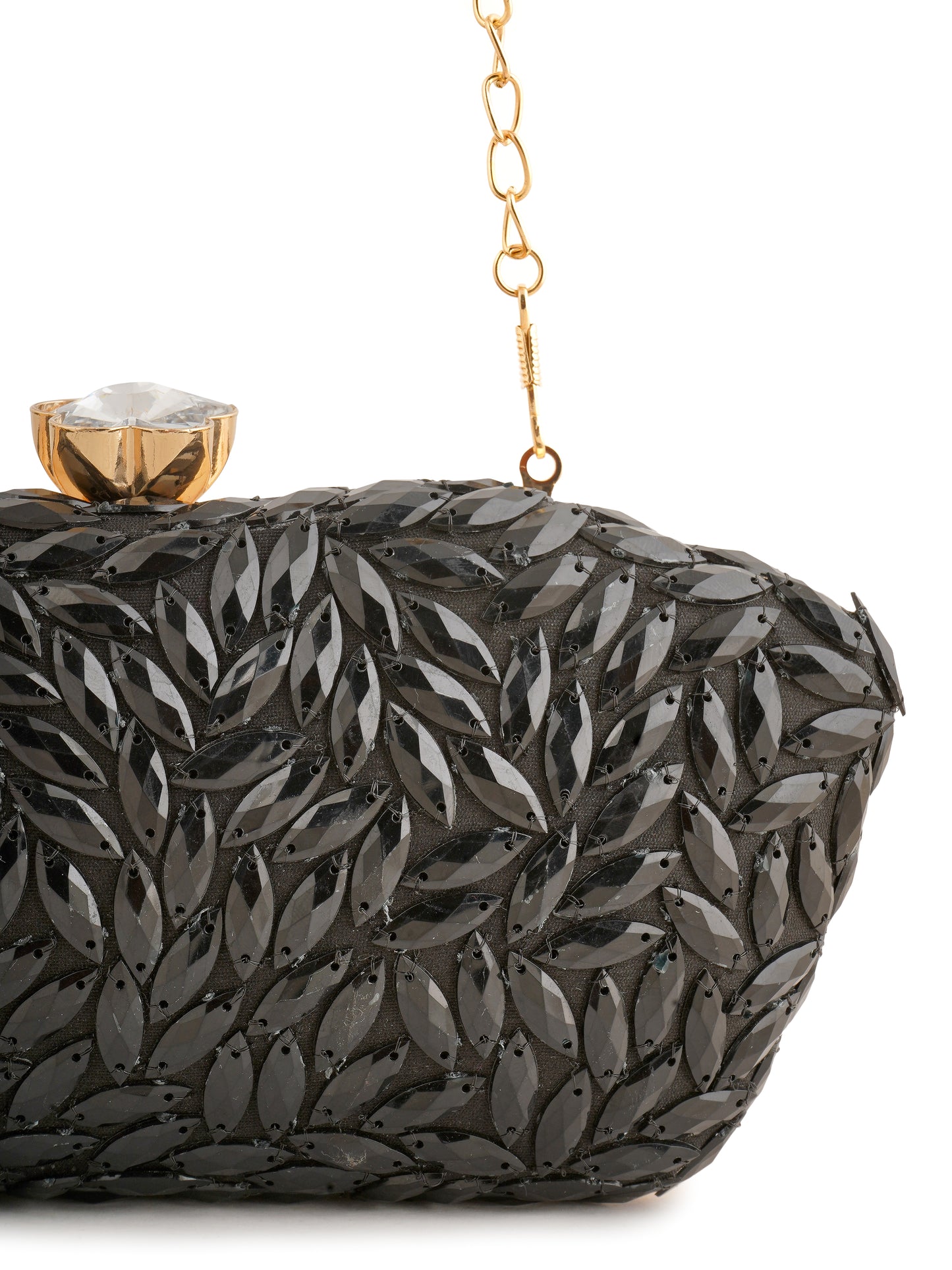 Black Agate Clutch (with minor imperfections)