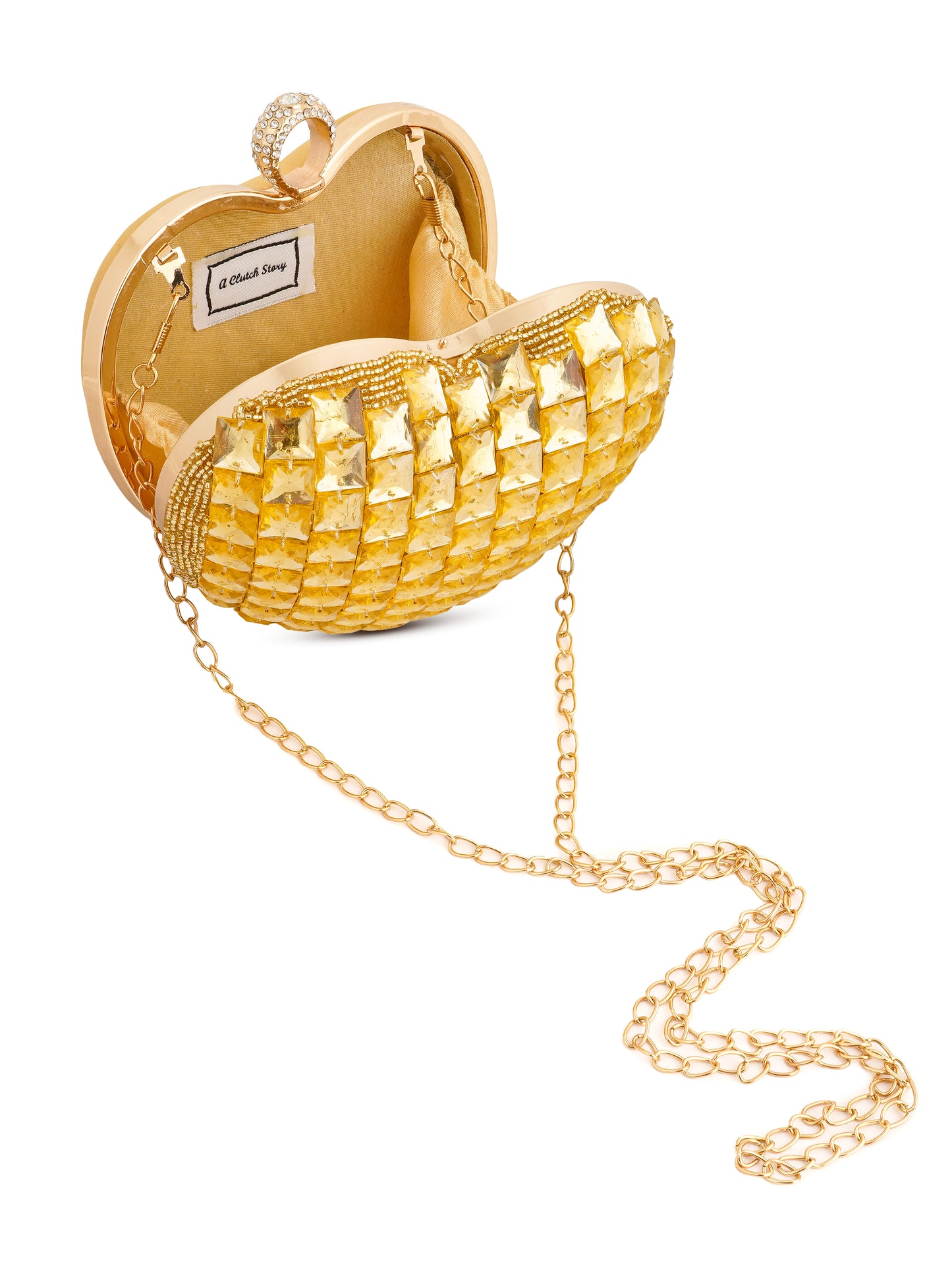 Citrine Cupid Clutch