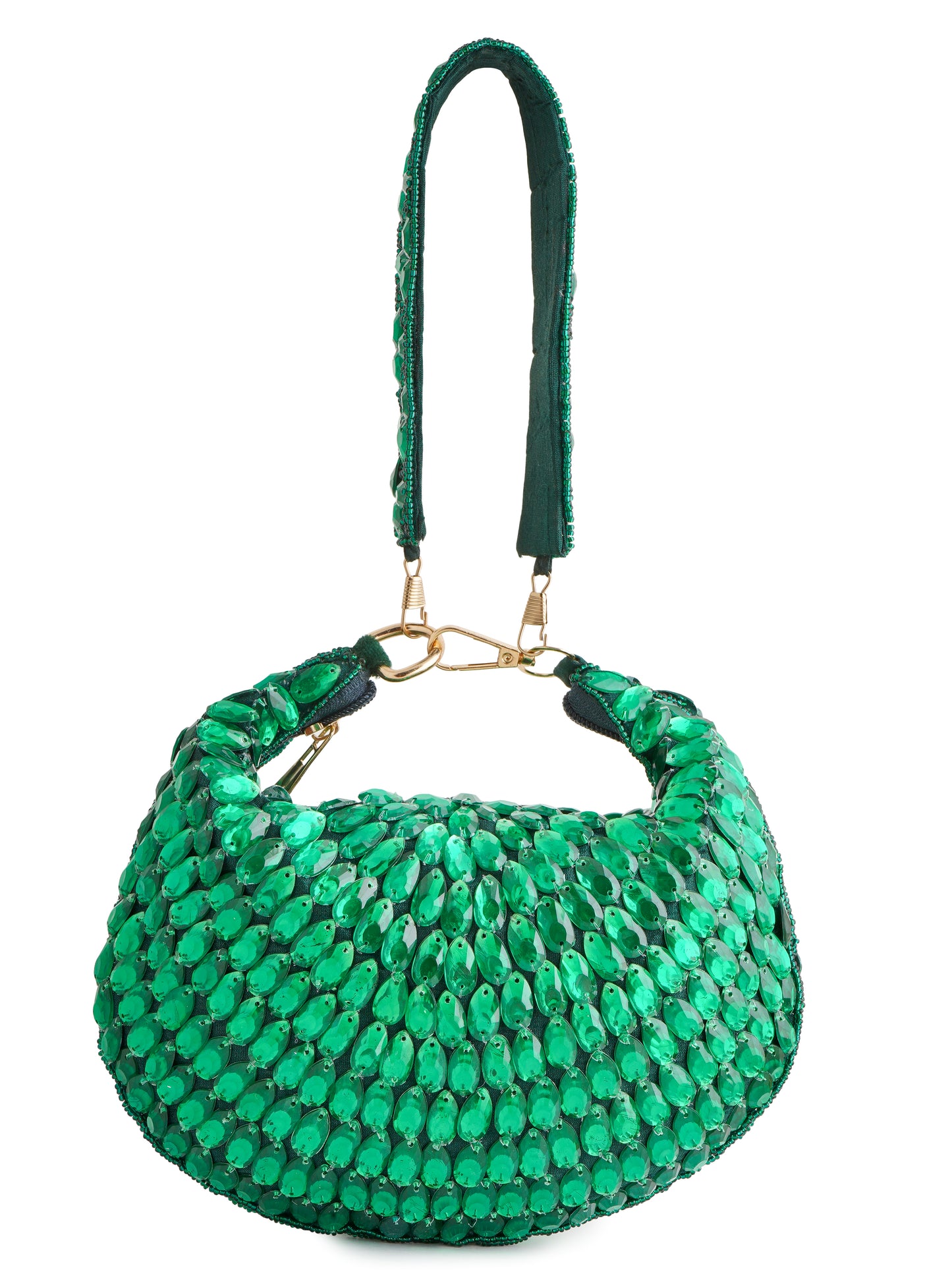 Emerald Glow Purse