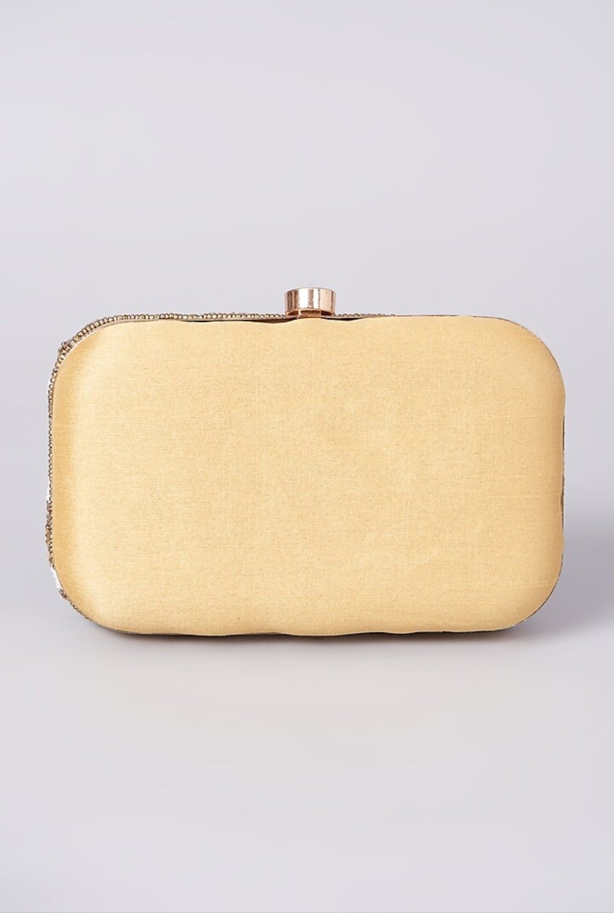 Tricolored Handembroidered Clutch