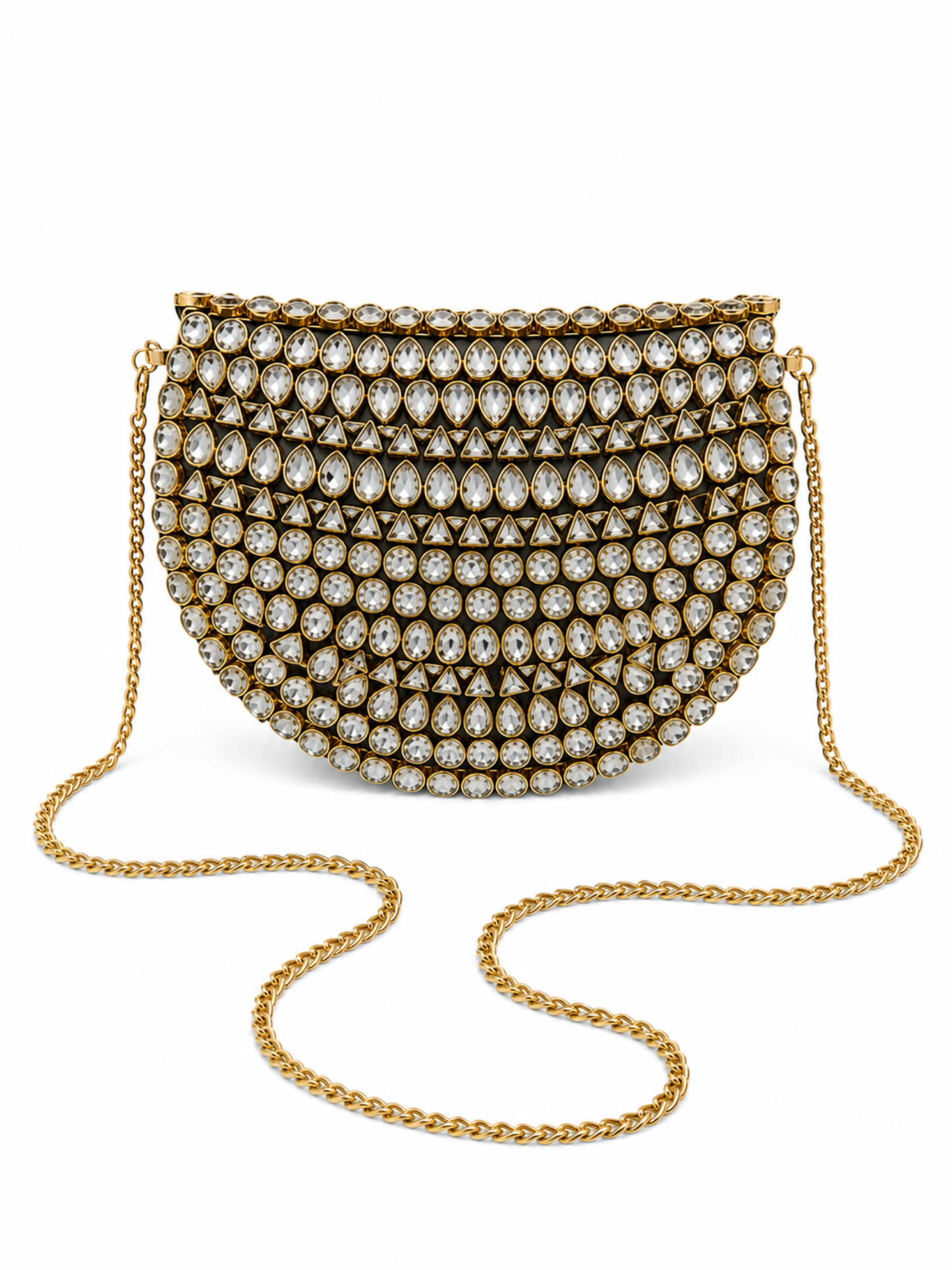 Diamond Luxe Kundan Clutch