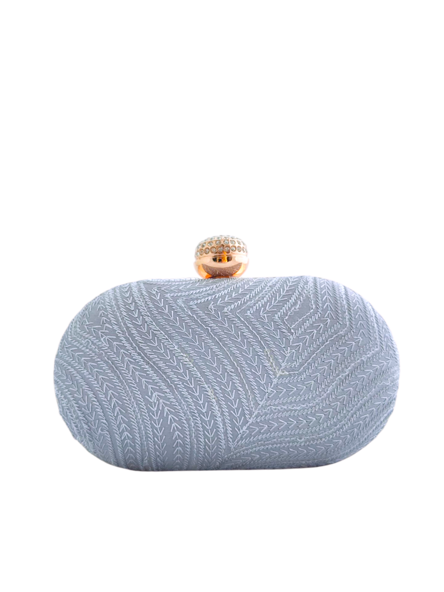 Baadal grey capsule Clutch