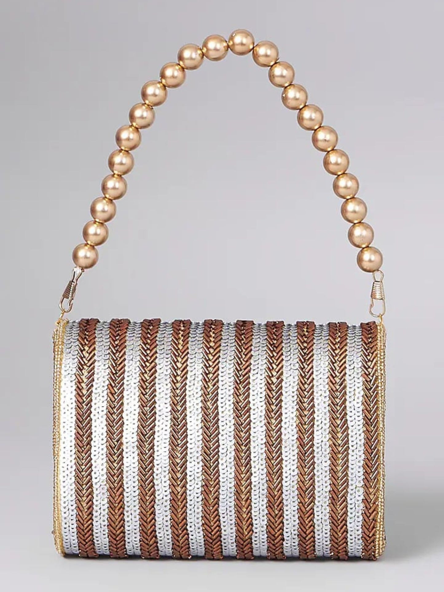Antique Grey Gold Flapover