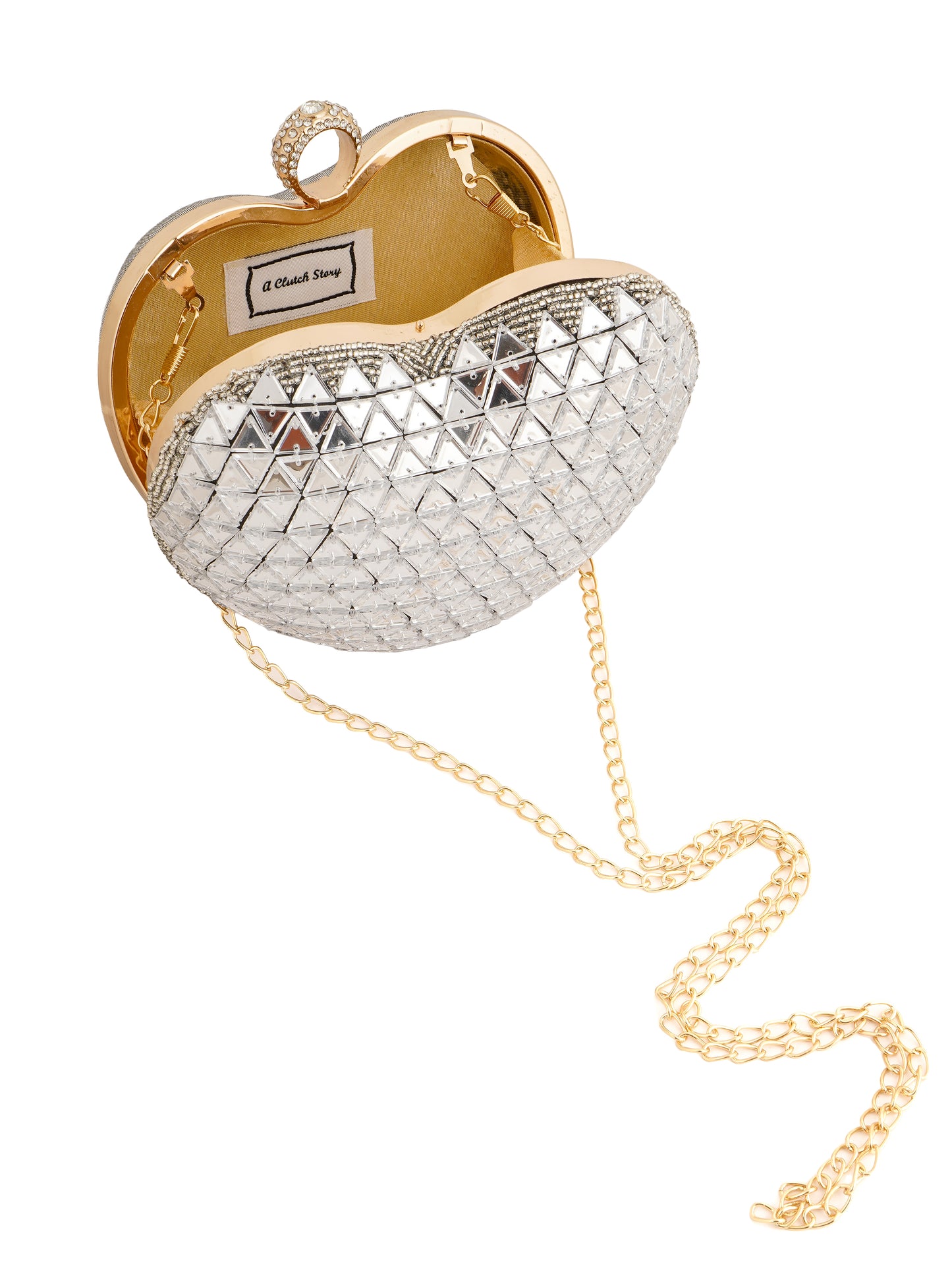 RJ Karishma Lovestruck Heart Clutch