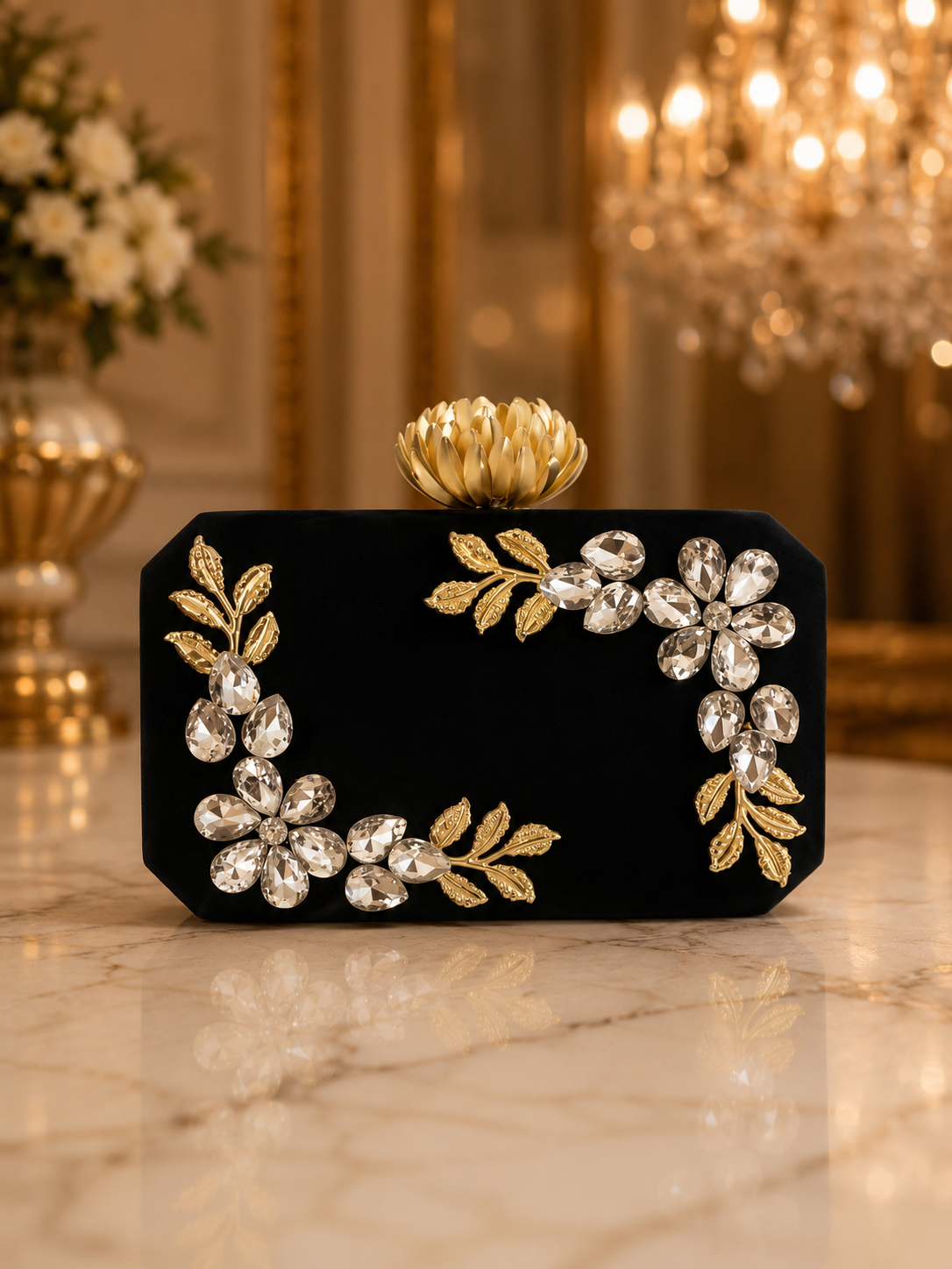 Black Spotlight Resin Clutch