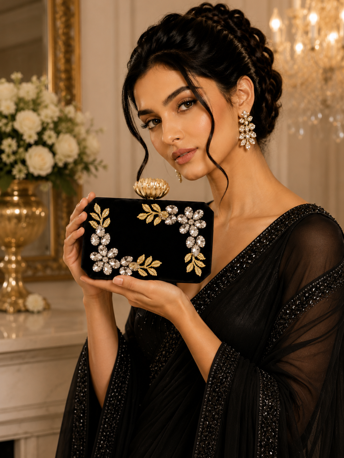 Black Spotlight Resin Clutch