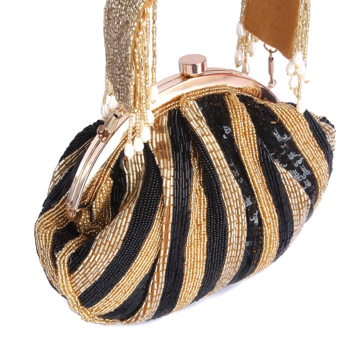 Gold Pouch, Clutches, Bridal Clutch, Party Clutch, Wedding Clutch, Designer Clutch