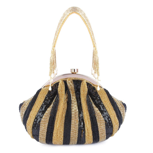 Gold Pouch, Clutches, Bridal Clutch, Party Clutch, Wedding Clutch, Designer Clutch