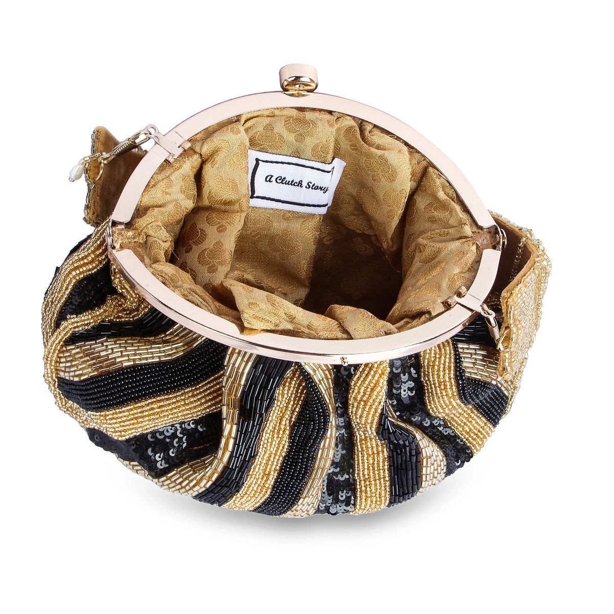 Gold Pouch, Clutches, Bridal Clutch, Party Clutch, Wedding Clutch, Designer Clutch