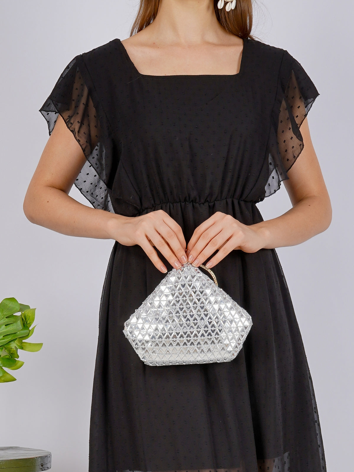 Dazzling Diamond Clutch