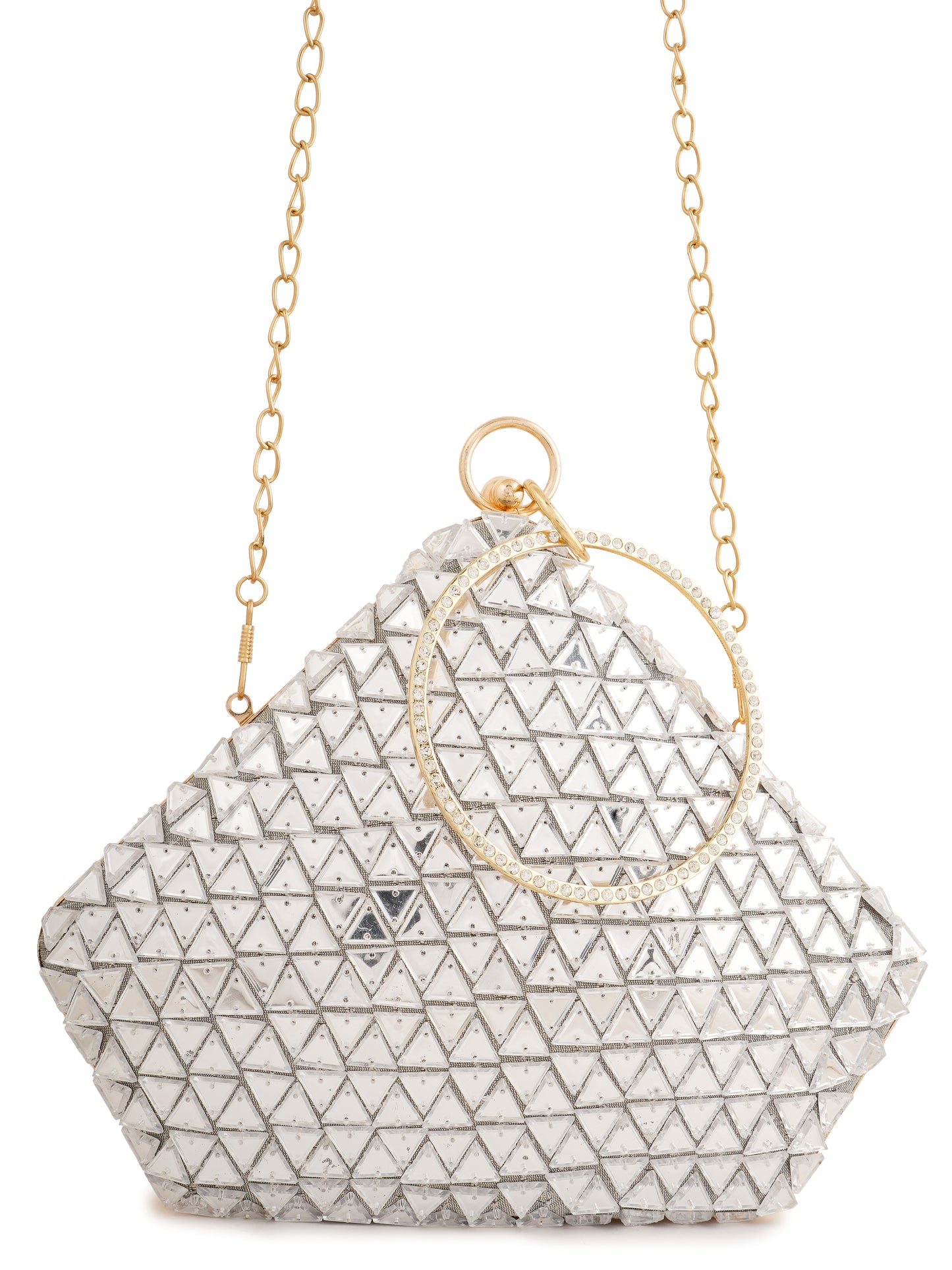 Dazzling Diamond Clutch