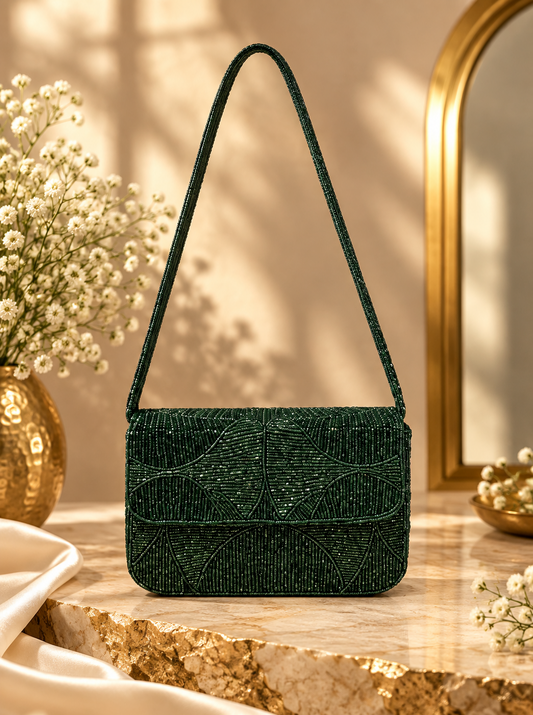 🌟Deal of the Week 🌟 Evergreen Luxe Beaded Purse