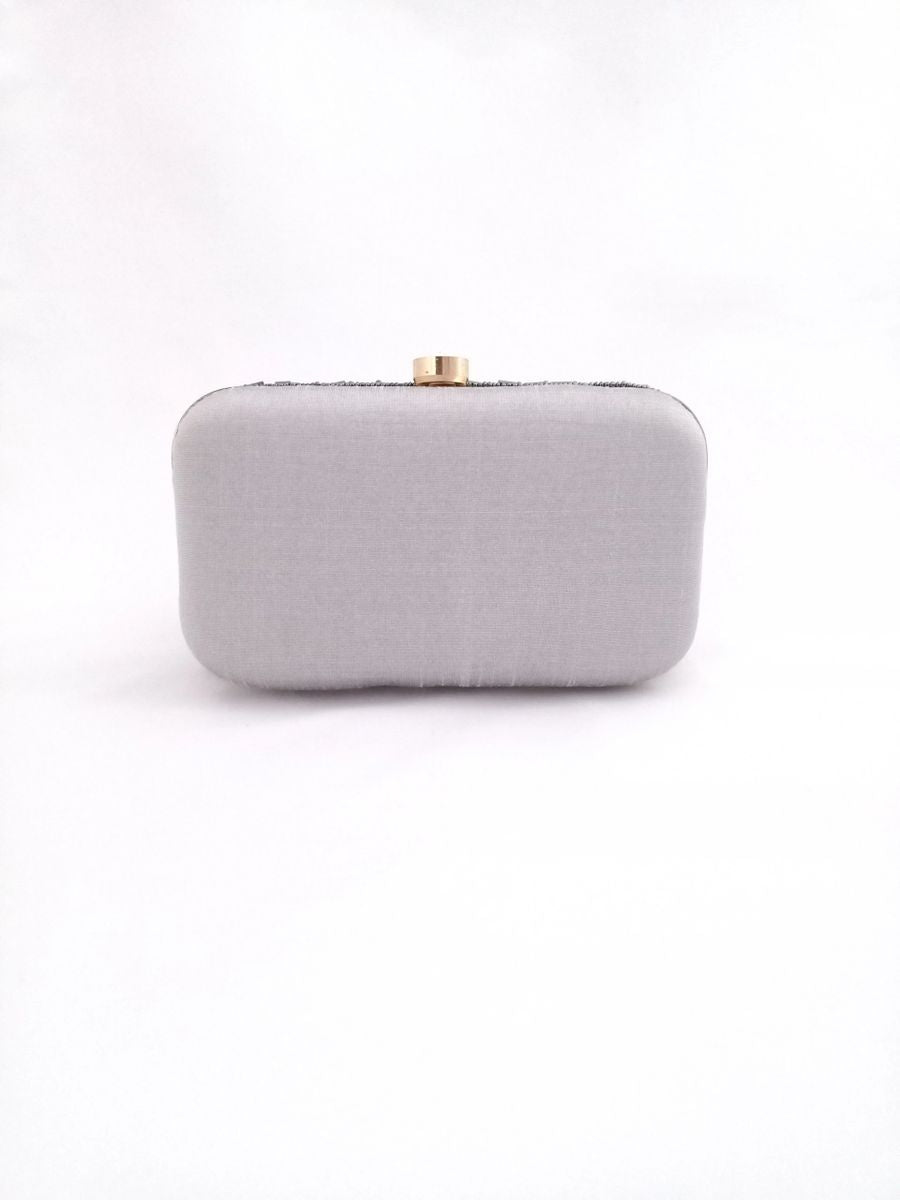 Grey Clutch Bag, Clutches, Bridal Clutch, Party Clutch, Wedding Clutch, Designer Clutch