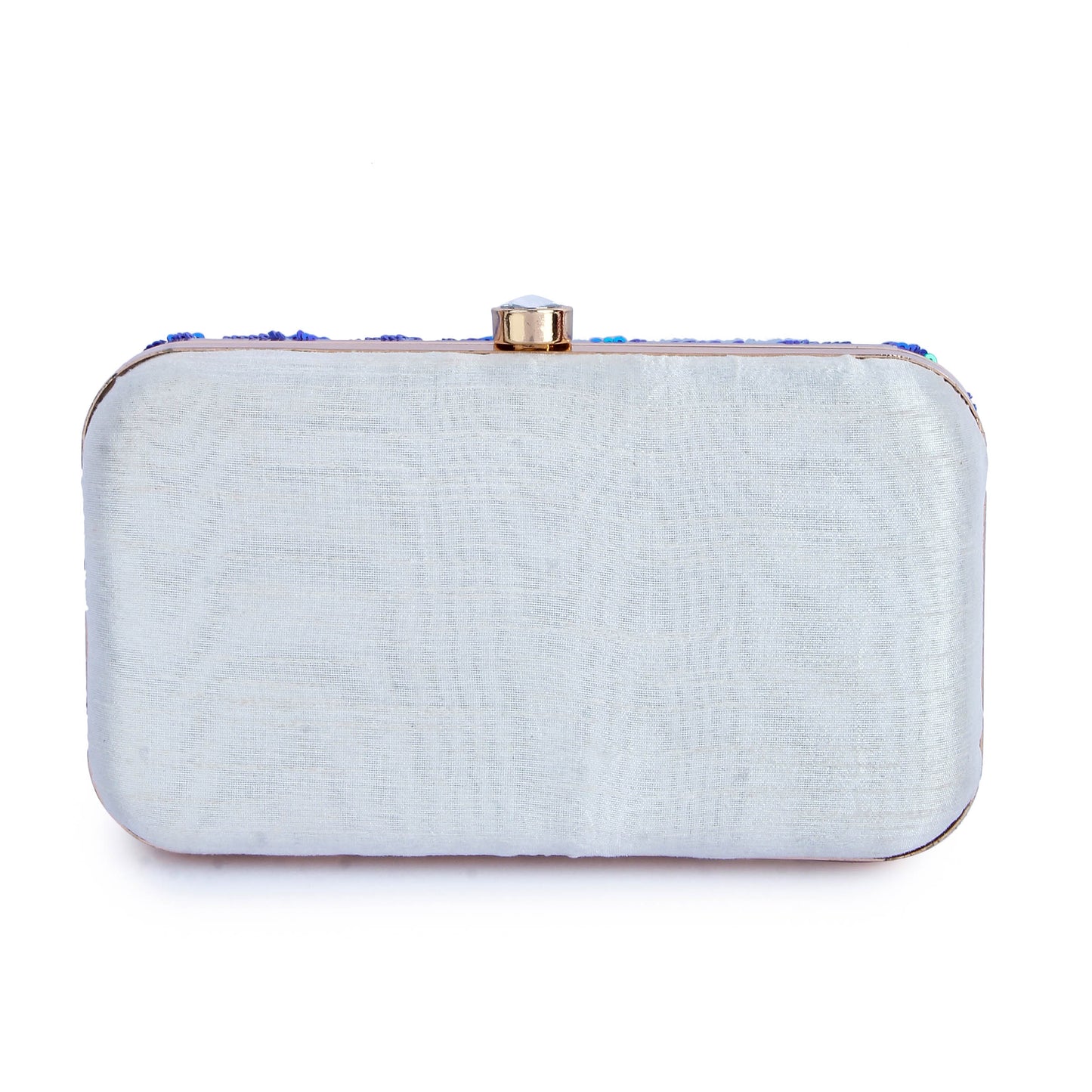 Blue soiree Clutch - Last piece left with minor imperfections