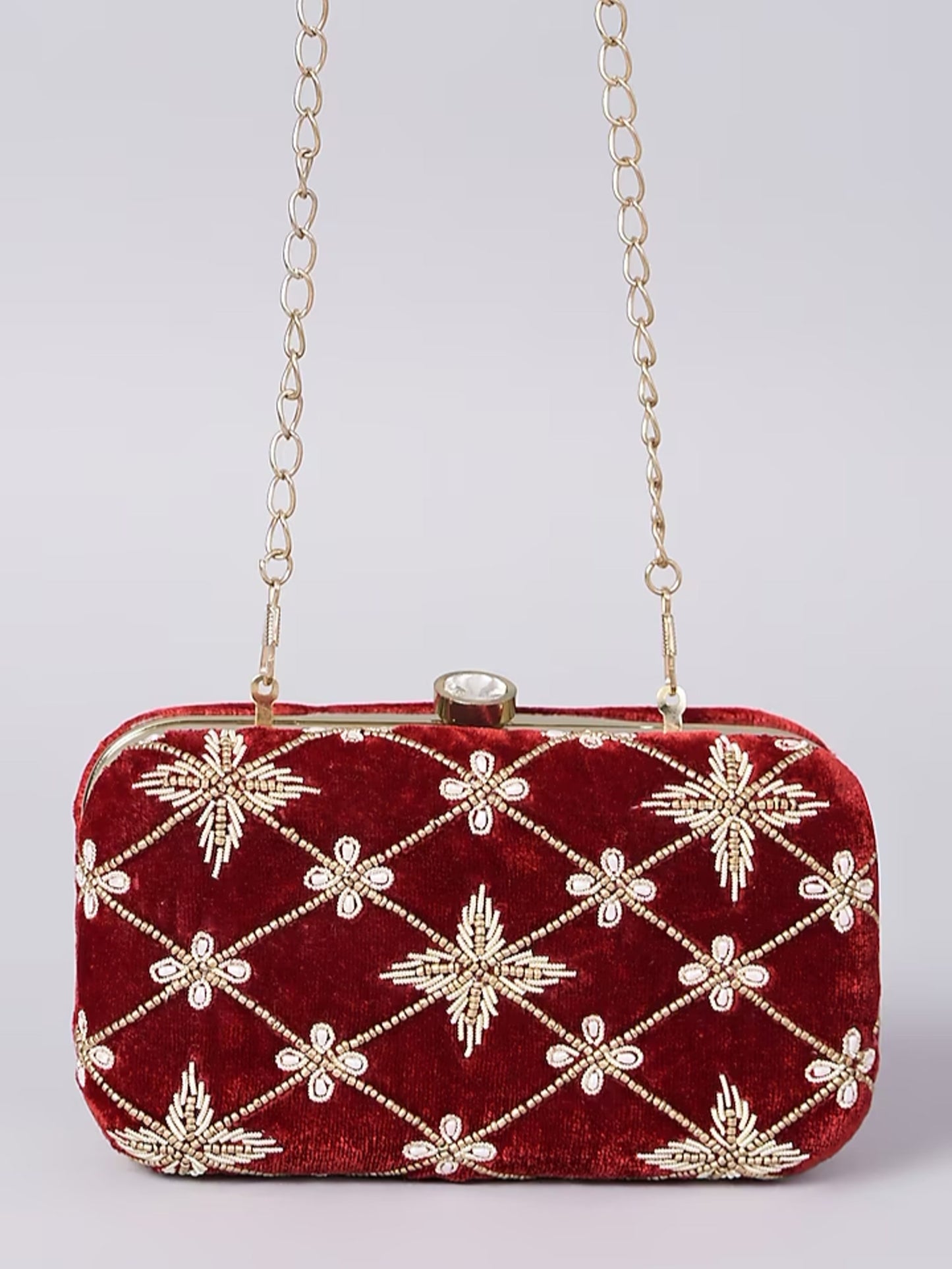 Maroon Eternal Clutch (With minor imperfections)