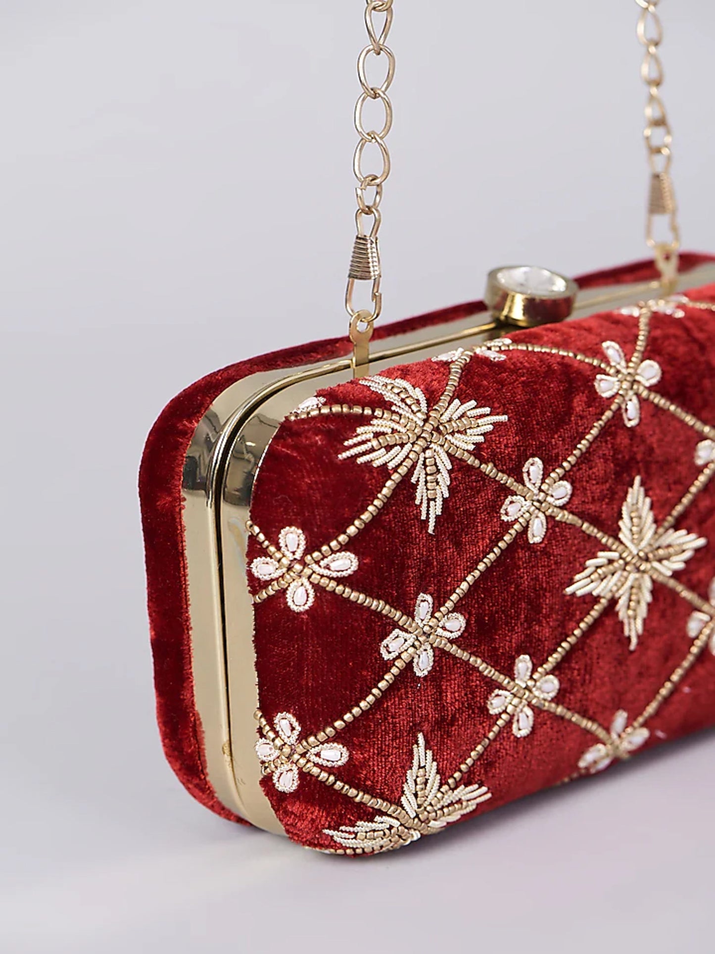 Maroon Eternal Clutch (With minor imperfections)