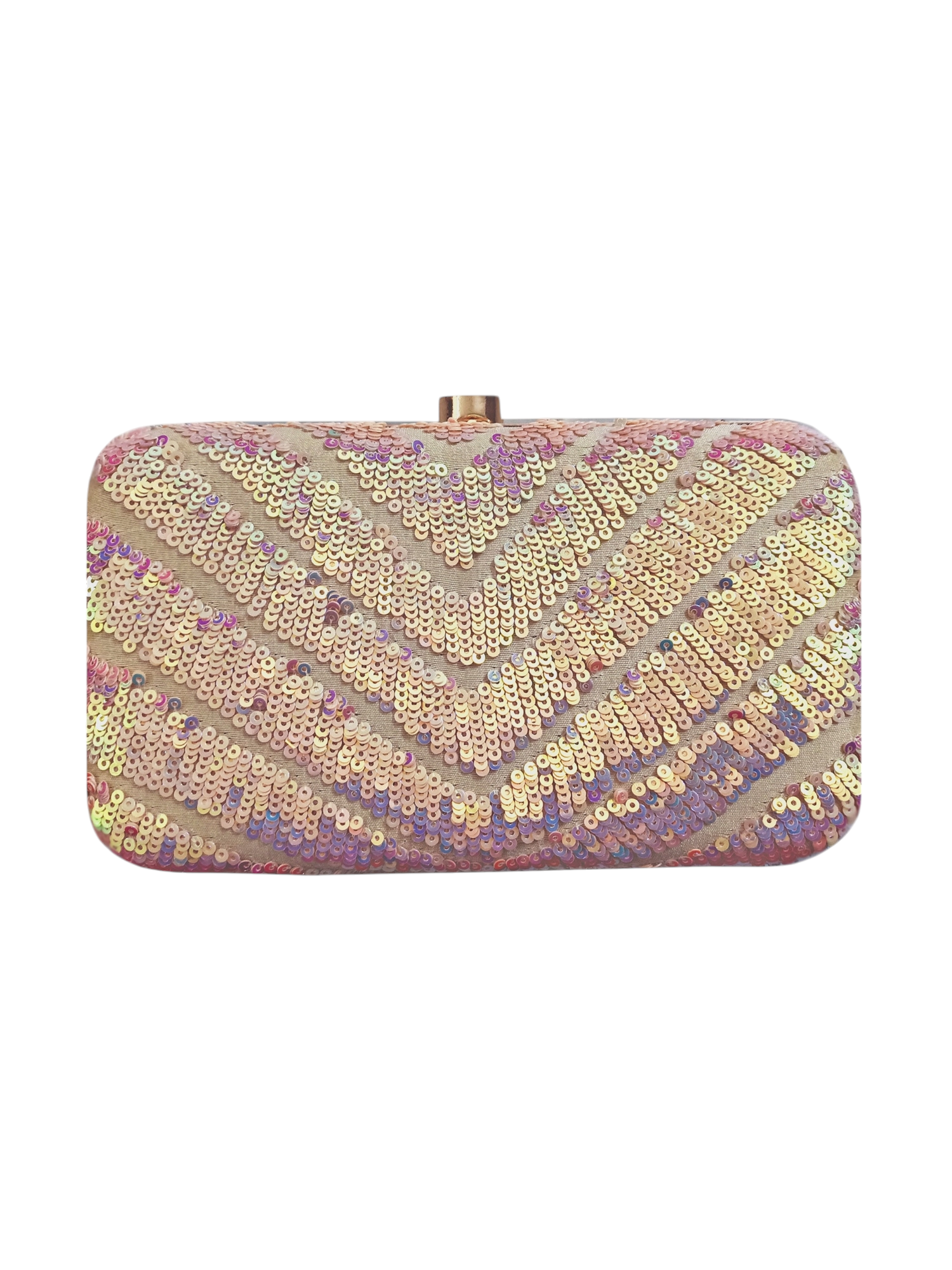 Pink radiant shimmer clutch bag by aclutchstory featuring elegant design and metallic finish for evening occasions.