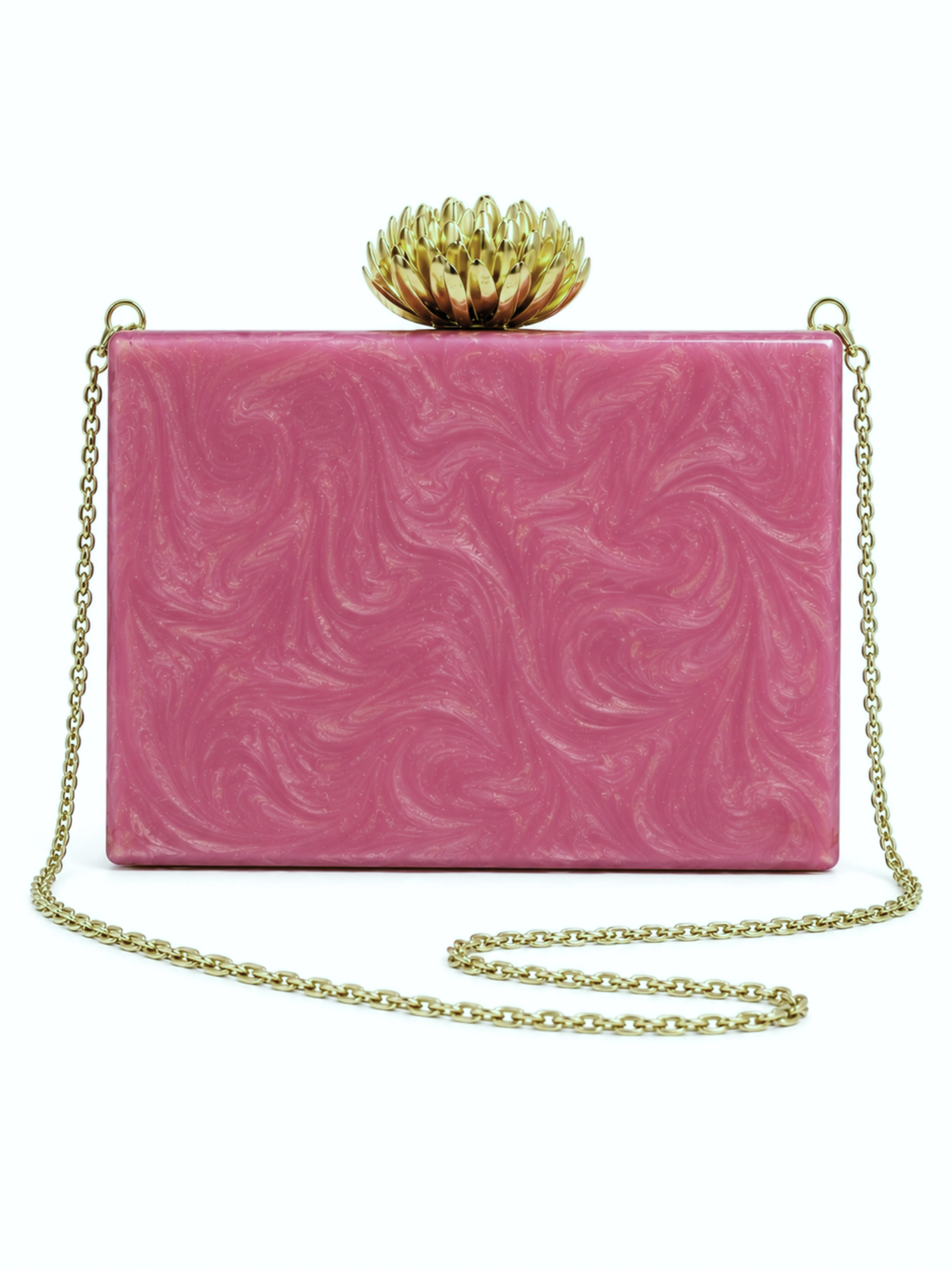 Rosettee Spotlight Resin Clutch