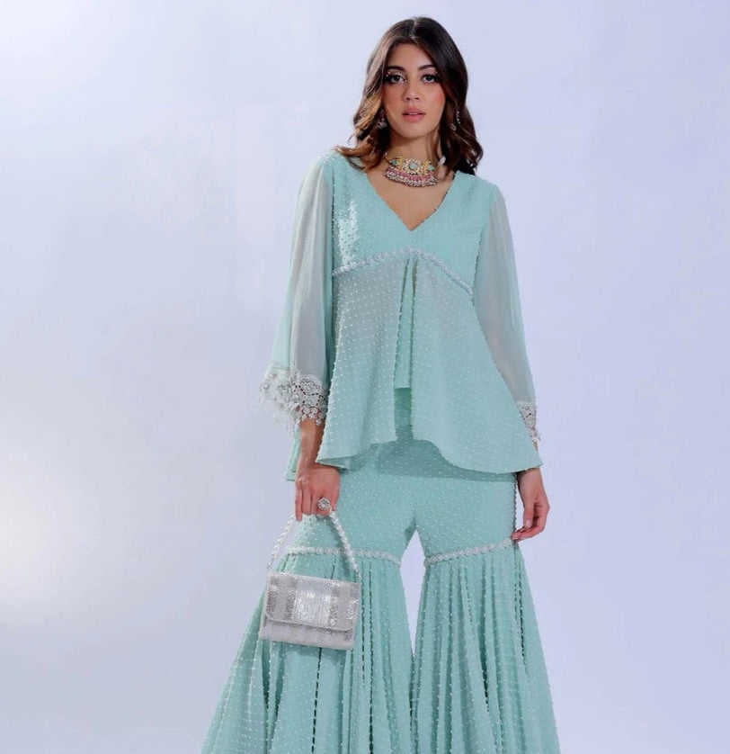 Silver Beaded Flapover - aclutchstory