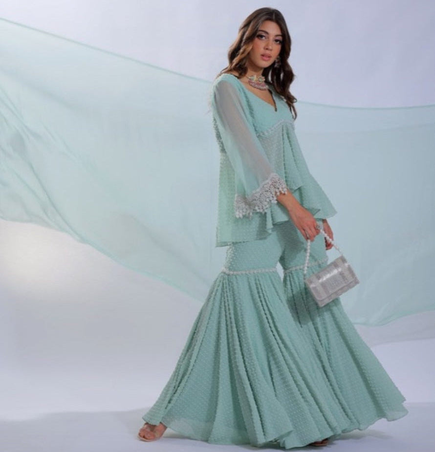 Silver Beaded Flapover - aclutchstory