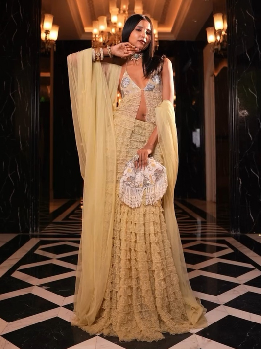 Nancy Tyagi Belle Fluer Handembroidered Batua
