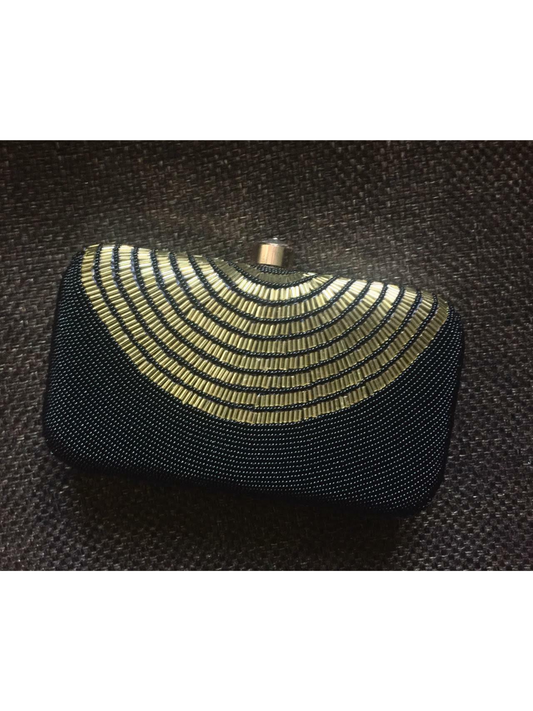 Black Gold Cleopatra Clutch