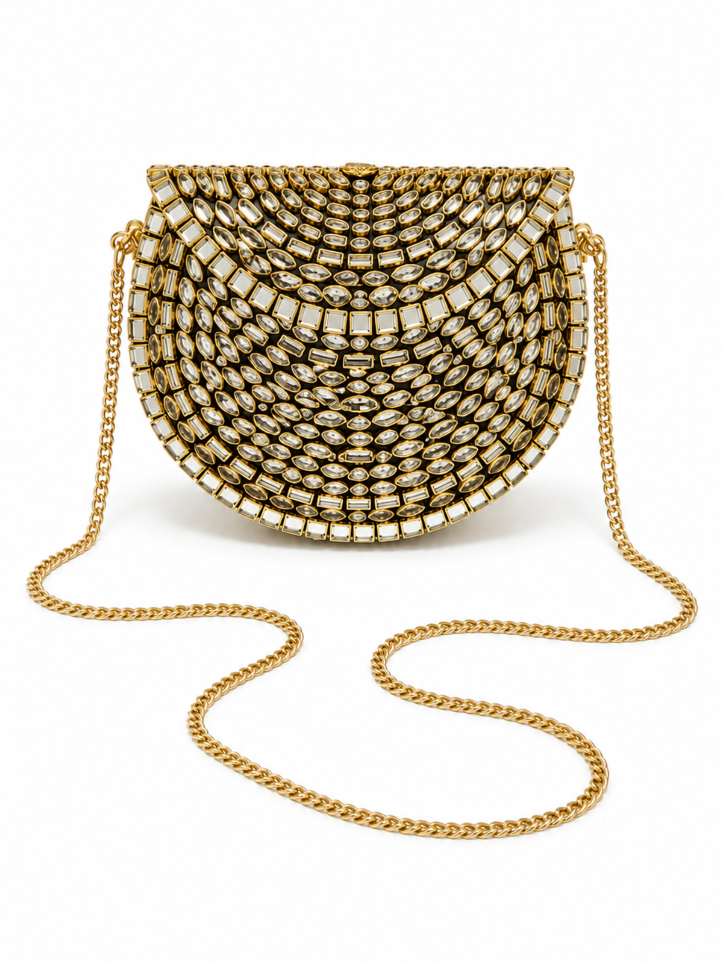 Diamond Luxe Kundan Clutch