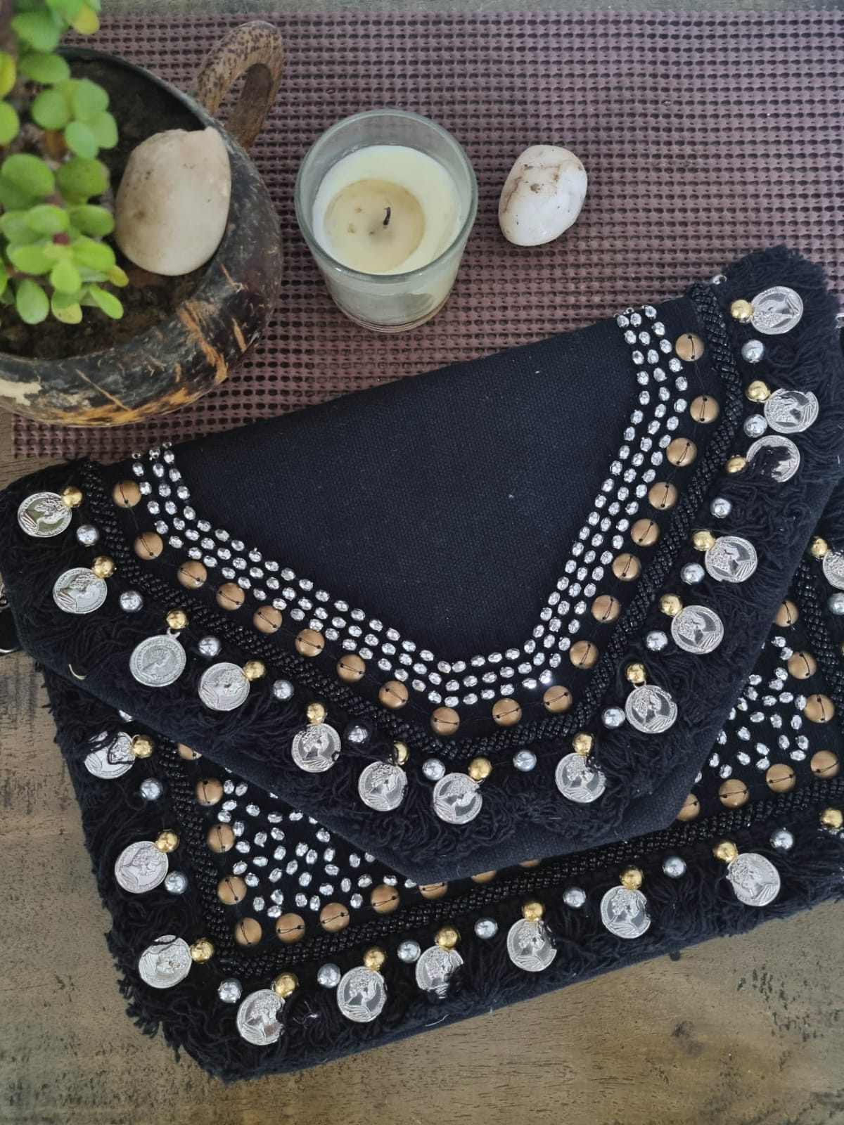 Boho Clutch Bag, Clutches, Bridal Clutch, Party Clutch, Wedding Clutch, Designer Clutch