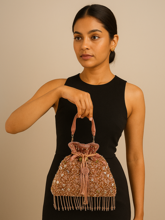 Phoolrani Handembroidered Potli