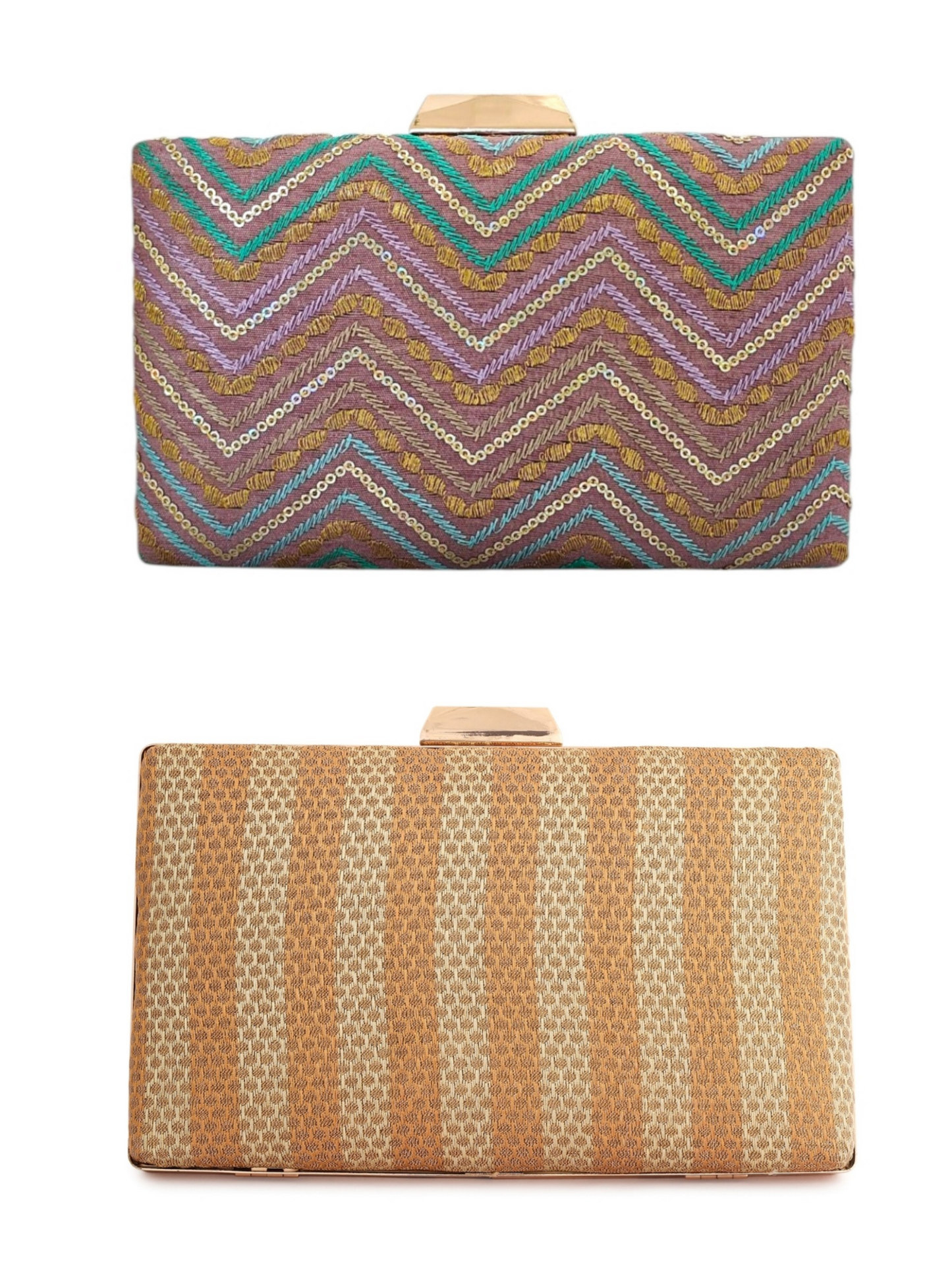 Set of 8 Rectangle Clutches